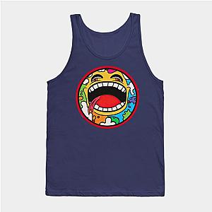 Big mouth rainbow splash sticker Tank Top TP0509