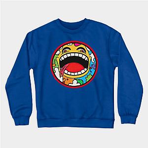 Big mouth rainbow splash sticker Sweatshirt TP0509