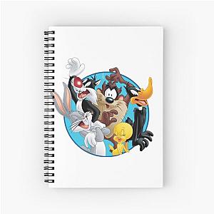 Looney Tunes artwork, vintage cartoons Spiral Notebook