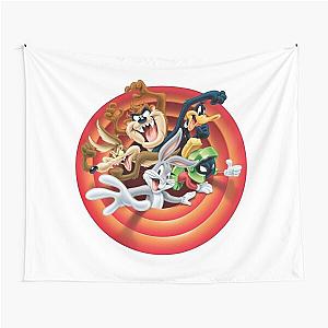 Looney Tunes Cartoon Art Design Tapestry