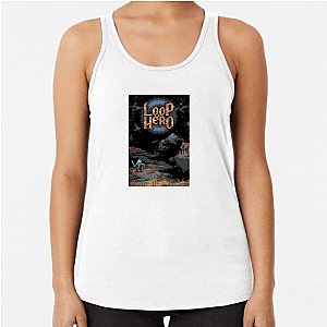 Loop Hero The World Rests On Your Cards Loop Hero Tank Tops