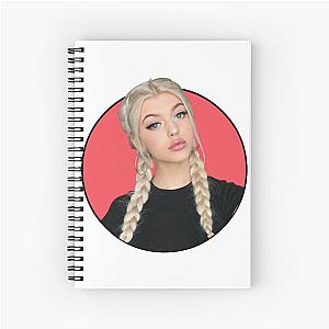 Loren Gray portrait Spiral Notebook