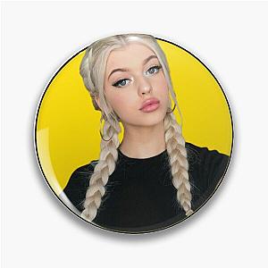 Loren Gray yellow portrait Pin