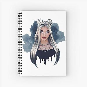 Loren Gray ♡ Illustration Aesthetic Spiral Notebook