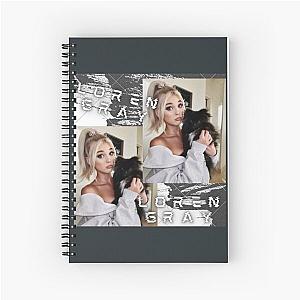 Loren gray Spiral Notebook