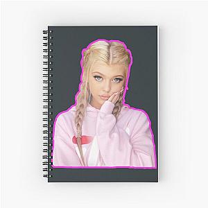 Loren Gray Loren Gray Beech Queen TikTok Pink Spiral Notebook