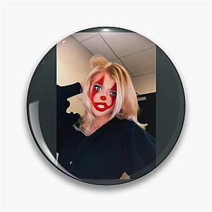 LOREN GRAY CLOWN FACE Pin