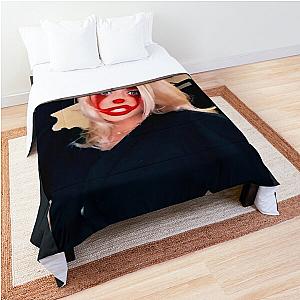 LOREN GRAY CLOWN FACE Comforter