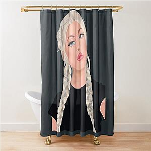 Loren Gray Tiktok Illustration Shower Curtain