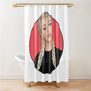 Loren Gray portrait Shower Curtain