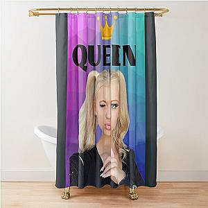 Loren Gray Queen Shower Curtain