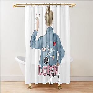 LOREN GRAY Fan Art Shower Curtain