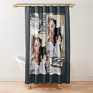 Loren gray Shower Curtain