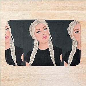 Loren Gray Tiktok Illustration Bath Mat