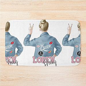 LOREN GRAY Fan Art Bath Mat