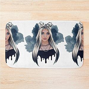 Loren Gray ♡ Illustration Aesthetic Bath Mat