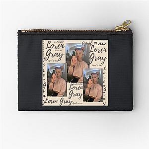 Loren gray Zipper Pouch