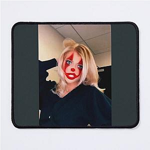 LOREN GRAY CLOWN FACE Mouse Pad