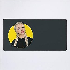 Loren Gray yellow portrait Desk Mat