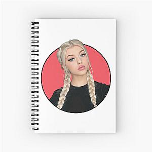 Loren Gray portrait Spiral Notebook