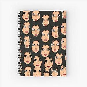 Loren Gray illustration  Spiral Notebook