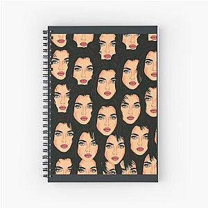 Loren Gray illustration Spiral Notebook