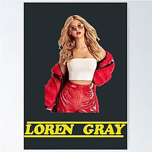 Loren Gray Typography Poster