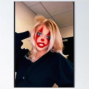 Loren Gray Clown Face Poster