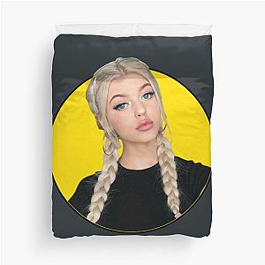 Loren Gray Yellow Portrait Duvet Cover