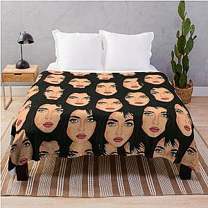 Loren Gray illustration Throw Blanket
