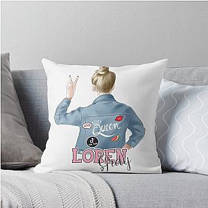 Loren Gray Fan Art Throw Pillow
