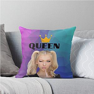 Loren Gray Queen Throw Pillow