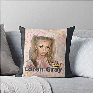 Loren Gray Queen Throw Pillow