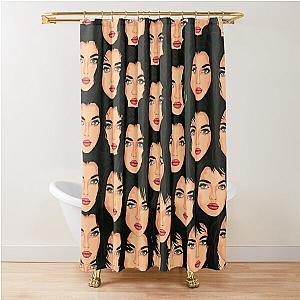 Loren Gray Illustration Shower Curtain