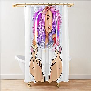 Loren Gray Premium Scoop T-Shirt Shower Curtain