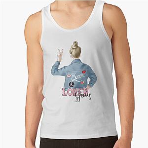 LOREN GRAY Fan Tank Top