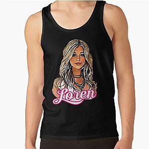 Loren Gray Fan Art Portrait Illustration Tank Top remains the same.