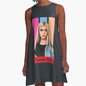 Loren Gray kids TikTok star A line dress
