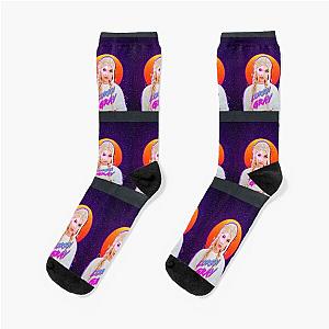 LOREN GRAY Fan Art Graphic T-Shirt Socks
