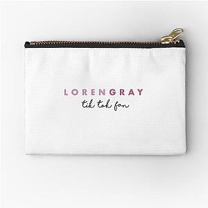 Loren Gray Pink Tik Tok Fan Zipper Pouch