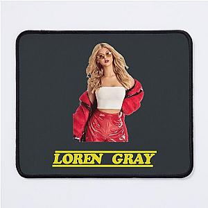 Loren Gray Typography Mouse Pad