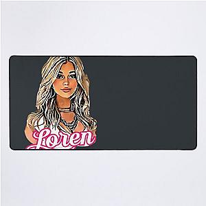 Loren Gray Fan Art Portrait Illustration Desk Mat