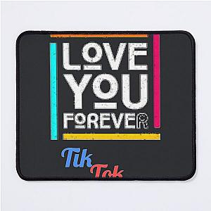 Tik tok Loren Gray Black T-shirt Mouse Pad 2020