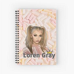 Loren Gray Queen Spiral Notebook
