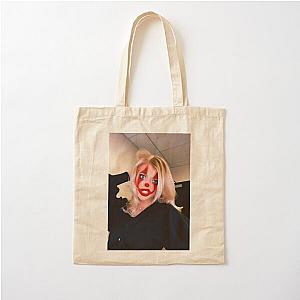 Loren Gray Clown Face Cotton Tote Bag