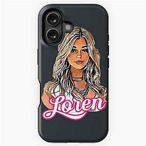 Loren Gray Fan Art Portrait Illustration Tough Case