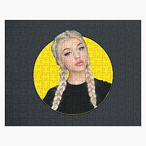 Loren Gray yellow portrait Jigsaw Puzzle