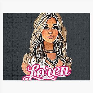Loren Gray Fan Art Portrait Illustration Puzzle