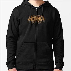 Lorna Shore Hoodies - Deathcore Metal Logo Zip Pullover Hoodie