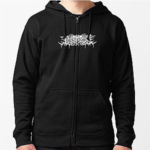 Lorna Shore Hoodies - Logo Metal Band Name Zip Pullover Hoodie